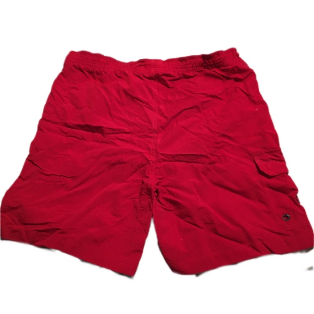 Red Men's Shorts Chaps